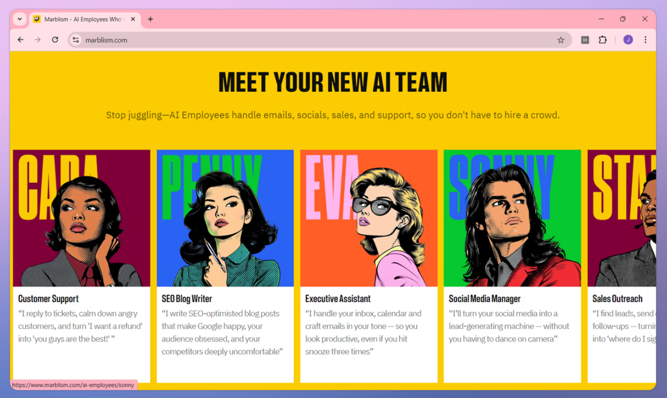 Marblism – Meet Your New AI Team